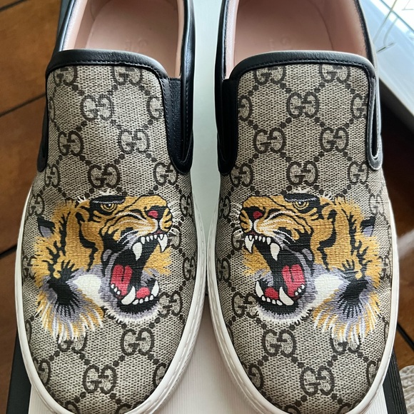 Gucci supreme slip on sneakers - Picture 2 of 2